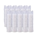 Cup Lids | Dart 12FTLS Lift N' Lock Lids for 10 - 14 oz. Cups - Translucent (100/Sleeve, 10 Sleeves/Carton) image number 3