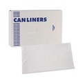 Low-Density Trash Bags | Boardwalk H8046TWK 40 in. x 46 in. 45 gal. 0.9 mil Linear Low Density Industrial Can Liners - White (100/Carton) image number 0
