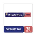 Foil Wraps | Reynolds Wrap PAC F28015 12 in. x 75 ft. Standard Aluminum Foil Roll - Silver image number 5