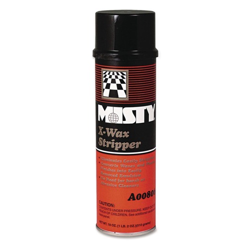 Floor Strippers | Misty 1033962 18 oz X-Wax Floor Stripper Aerosol Spray image number 0