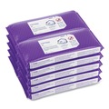 Cleaning Cloths & Wipes | Kimtech 06070 W4 PreSat 1-Ply 9 in. x 11 in. 70% IPA Alcohol Wipers - White (10/Carton) image number 0