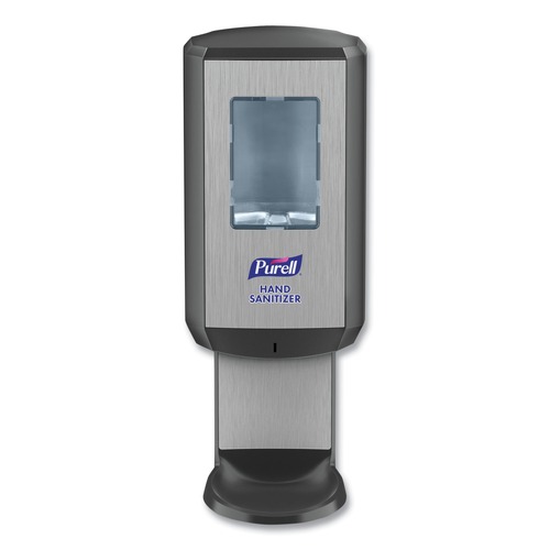 Hand Sanitizer Dispensers | PURELL 7824-01 CS8 5.79 x 3.93 x 15.64 1,200 mL Hand Sanitizer Dispenser - Graphite (1/Carton) image number 0