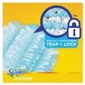 Dusters | Swiffer 11804 Dusters Starter Kit with Dust Lock Fiber and 6 in. Handle - Blue/Yellow (6/Carton) image number 4