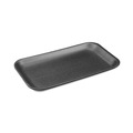 Food Containers & Lids | Pactiv Corp. 0TFB17S00000 8.3 in. x 4.8 in. x 0.65 in. #17S Foam Meat Tray - Black (1000/Carton) image number 0