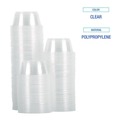 Cups | Boardwalk BWKPRTN15TS 1.5 oz Plastic Souffle/Portion Cups - Translucent (2500/Carton) image number 5