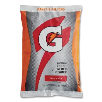 Gatorade QUA33690 51 oz. Original Powdered Drink Mix - Fruit Punch (14/Carton)