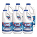 Bleach | Clorox CLO32260 43 oz. Bottle Concentrated Regular Disinfecting Bleach (6/Carton) image number 0