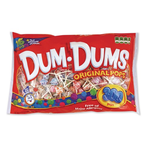 Candy, Gum & Mints | Spangler 60 Individually Wrapped Dum-Dum-Pops - Assorted Flavors (300/Pack) image number 0