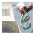 Disinfecting & Cleaning Solutions | Clorox CLO30197 32 oz. Spray Bottle Clean-Up Multi-Surface Cleaner with Bleach - Rain Clean Scent (9/Carton) image number 3
