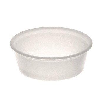 BEVERAGEWARE | Pactiv Corp. SPP150 1.5 oz Plastic Portion Cup - Translucent (2500/Carton)