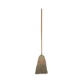 Brooms | Boardwalk BWK926CCT 55 in. Corn Fiber Bristles Parlor Broom - Natural (12/Carton) image number 1