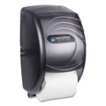 Toilet Tissue Dispensers | San Jamar R3590TBK 7.5 x 7 x 12.75 Duett Standard Oceans Bath Tissue Dispenser - Transparent Black Pearl image number 1