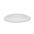 Plates | Pactiv Corp. YTH100060000 Unlaminated Foam 6 in. Plates - White (1000/Carton) image number 0