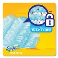 Dusters | Swiffer 99036BX Fiber Bristle Duster Refill - Light Blue (18/Box) image number 2