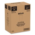 Perforated Roll & Hand Towels | SOLO 316RC-PLANET Recycled Content PCF Paper Hot Cups ProPlanet Seal 16 oz White/Blue (1000/Carton) image number 0