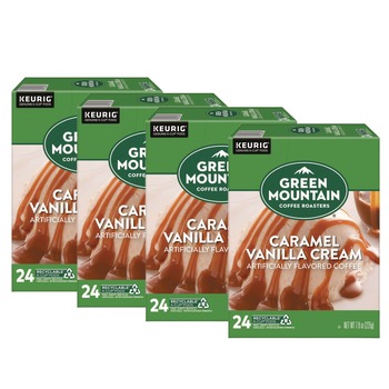 Green Mountain Coffee 5000330109 Coffee K-Cups - Caramel Vanilla Cream (96/Carton)