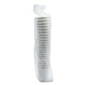 Cups | Boardwalk BWKDW10HCUPPK 10 oz. Double-Walled Paper Hot Cups - White (25/Pack) image number 2