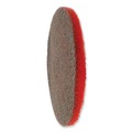 Floor Pads-Stripping | SC Johnson 311183 EZ CARE 17 in. Heavy-Duty Scrub Pad - Red/Gray (5/Carton) image number 2