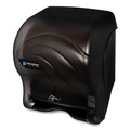 Towel Dispensers | San Jamar T8490TBK 11.88 in. x 9.1 in. x 14.4 in. Oceans Smart Essence Electronic Towel Dispenser - Black image number 1