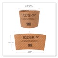 Cup Sleeves | Eco-Products EG-2000 Ecogrip Hot Cup Sleeves - Renewable and Compostable (1300/Carton) image number 4