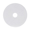 Floor Pads-Cleaning, Buffing & Polishing | Boardwalk BWK4017WHI 17 in. Diameter Polishing Floor Pads - White (5/Carton) image number 1