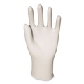 Food Service Disposable & Single Use Gloves | Boardwalk BWK345LBX 4.4 mil General-Purpose Powder-Free Latex Gloves - Large, Natural (100/Box) image number 1