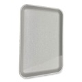 Food Containers & Lids | GEN 1014WH 13.81 in. x 9.25 in. x 0.71 in. Foam Meat Trays - White (100/Carton) image number 0