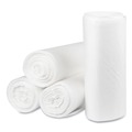 Low-Density Trash Bags | Pitt Plastics PCRL4046SHN 40 Gallon 1.35 mil 40 in. x 46 in. Eco Strong Plus Can Liners - Natural (100/Carton) image number 0
