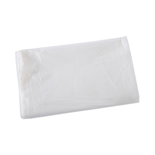 High-Density Trash Bags | Boardwalk Z6640VNK 33 in. x 40 in. 33 gal. 16 mic High Density Industrial Can Liners Flat Pack - Natural (200/Carton) image number 0