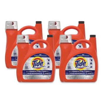 P&G Pro 80782107 170 oz Commercial HE Liquid Laundry Detergent (4/Carton)