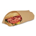 Paper Wraps | Bagcraft 300899 EcoCraft 14 x 14 Grease-Resistant Paper Wraps and Liners - Natural (4000/Carton) image number 4