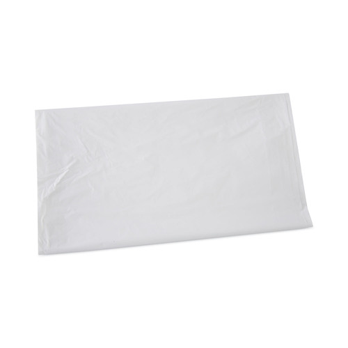 Low-Density Trash Bags | Boardwalk H8046TWK 40 in. x 46 in. 45 gal. 0.9 mil Linear Low Density Industrial Can Liners - White (100/Carton) image number 0
