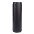 High-Density Trash Bags | Inteplast Group S434822K 60 gal. 22 microns 43 in. x 48 in. High-Density Commercial Can Liners - Black (150/Carton) image number 2