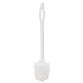 Toilet Brushes | Rubbermaid Commercial FG631000WHT 10 in. Handle Toilet Bowl Brush - White image number 4