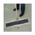 Mop Heads | Boardwalk BWKFF40 5 in. Flash forty Disposable Cotton Dust Mop Head - Natural image number 6
