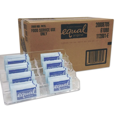 Sweeteners | Equal 20021261 0.035 oz Packet Zero Calorie Sweetener (2,000/Carton) image number 0