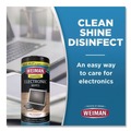 Cleaning Cloths & Wipes | WEIMAN 93CT 1-Ply 7 in. x 8 in. E-tronic Wipes - White (4/Carton) image number 2
