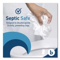 Toilet Tissues | Boardwalk B6144 2-Ply Septic Safe Toilet Tissue - White (96/Carton) image number 5