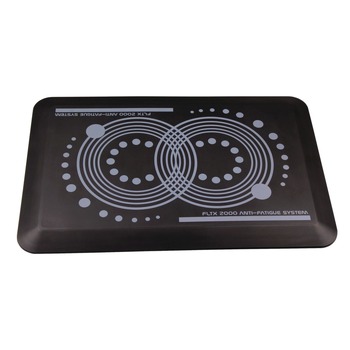 Floortex FCA21624BK AFS-TEX 2000 16 in. x 24 in. Anti-Fatigue Mat - Midnight Black