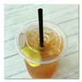 Straws/Stems/Sticks | Boardwalk BWKJSTUW775BK 7.75 in. Polypropylene Jumbo Straws - Black (12500/Carton) image number 3