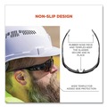Safety Glasses | Ergodyne 52030 Skullerz Dagr Nylon/Polycarb Safety Glasses - Black Frame/Smoke Lens image number 2