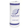 Perforated Roll & Hand Towels | GEN SOD415593 11 in. x 7.8 in. 2-Ply Kitchen Roll Towels - White (30 Rolls/Carton) image number 3
