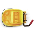 Buckets & Wringers | Rubbermaid Commercial FG758088YEL 35 qt. WaveBrake 2.0 Side-Press Plastic Bucket/Wringer Combos - Yellow image number 4