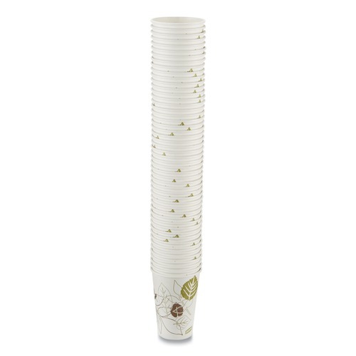 Cups | Dixie 2346PATH Pathways 16 oz. Paper Hot Cups (50/Pack) image number 0