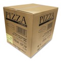 Pizza Boxes | SCT SCH 0719 9.25 in. x 9 in. x 1.69 in. Pizza Clamshells - White (400/Carton) image number 2
