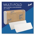 Perforated Roll & Hand Towels | Scott 01807 9.2 in. x 9.4 in. 1-Ply Essential Recycled Multi-Fold Towels - White (4000/Carton) image number 8