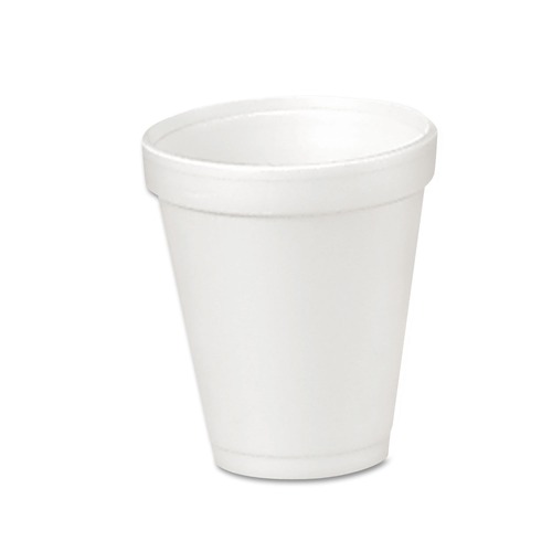 Cups | Dart 4J4 4 oz. Foam Drink Cups (1000/Carton) image number 0