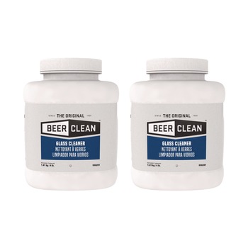 GLASSWARE CLEANERS | Diversey Care 990201 Beer Clean Unscented 4 lbs. Container Powdered Glass Cleaner (2/Carton)