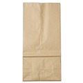 Grocery Bags | Ross & Wallace Paper Products 100316500PK/BL 7.75 in. x 4.75 in. x 16 in. #16 Size Grocery Paper Bags - Kraft (500/Bundle) image number 1