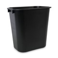 Indoor Waste Receptacles | Boardwalk 3485201 14 qt. Plastic Soft-Sided Wastebasket - Black image number 0